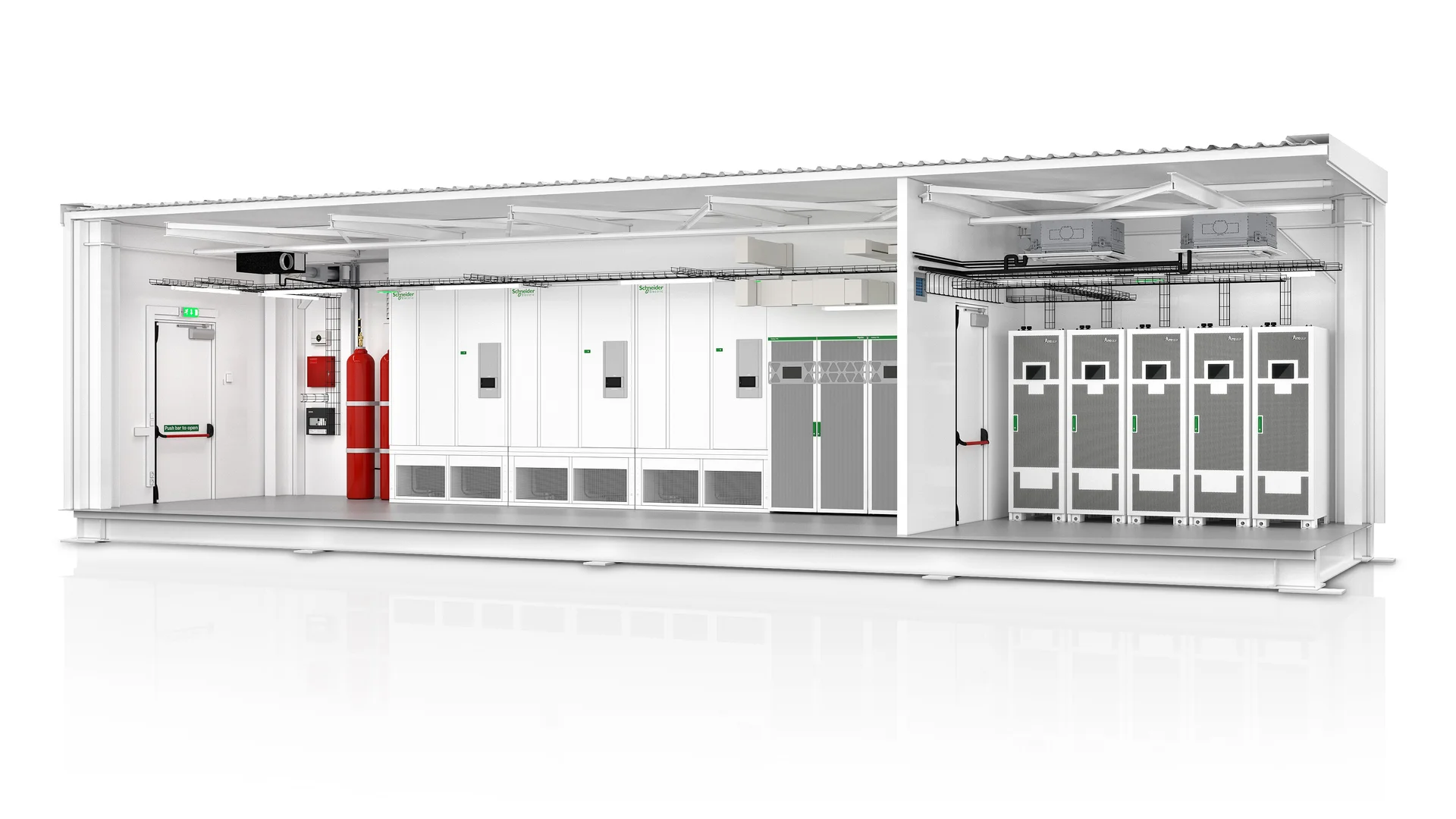 Schneider Electric uvedl prefabrikované moduly pro napájení AI center